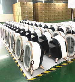 The Fifth Generation Magic Mirror Intelligent Skin Analyzer for spa clinic and hospital using white golden color CE FCC