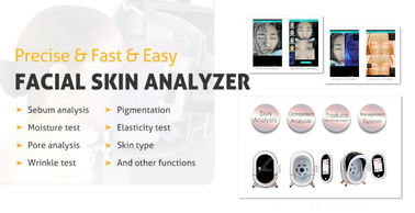 White Smart Facial Skin Analyzer High Resolution Camera 10.6Kg GW