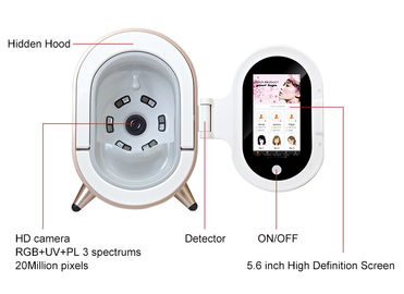 Humanized Design 3d Home Analyzers For Facial Skin 12 Skin Problem Detected