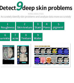High Definition Skin Home Analyzer 3d Function Digital Images 9kg Nw