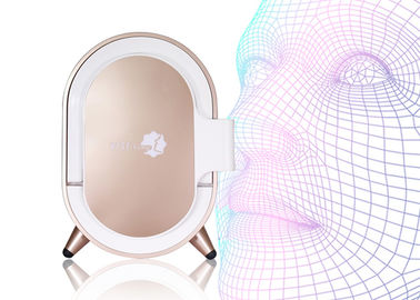 White Facial Skin Analyzer Fireproof Abs Material For Beauty Salon Skin Clinic