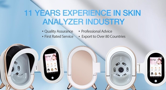 10.4 Inch 3D Skin Scanner UV PL 45W Magic Mirror For Auto Analysis