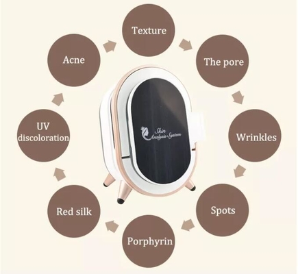 Multi Spectral 45W Skin Analysis Machine Mirror Android Platform