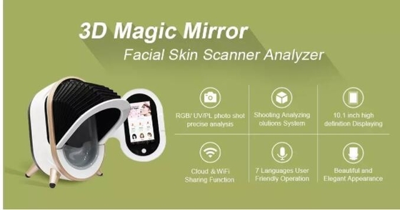 Face Scanner Home Analyzers Device Facial Camera 7200K 8800 lux